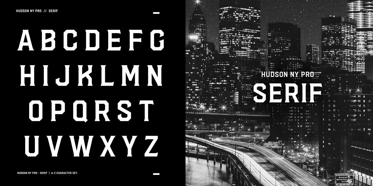 Ejemplo de fuente Hudson NY Pro Serif #14